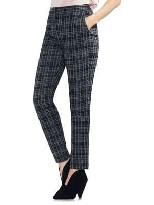 Vince Camuto Glen Plaid Slim Pants