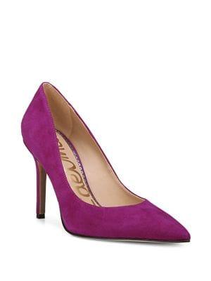 Sam Edelman Hazel Point Toe Suede Pumps