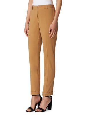 Tahari Arthur S. Levine Cropped Cuff Shannon Pants