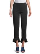 Design Lab Lord & Taylor Cropped Flare Pants