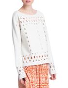 Plenty By Tracy Reese Eyelet Pullover Top
