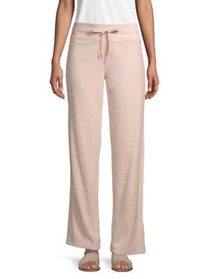 Calvin Klein Velour Wide-leg Sweatpants