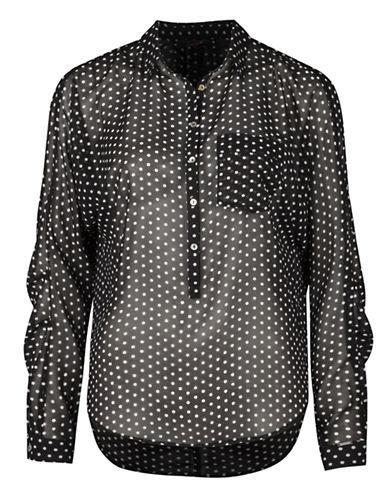 Dex Polka Dot Blouse
