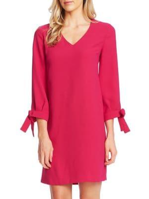 Cece By Cynthia Steffe Bow V-neck Shift Dress