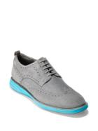Cole Haan Grand Evolution Short Wing Suede Oxfords