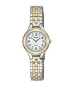 Seiko Ladies Two-tone Functional Solar Watch