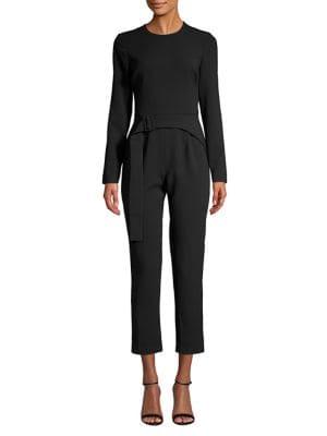 Black Halo Emma Belted Jumpsuit