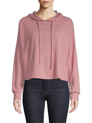 Tresics Luxe Textured High-low Hoodie