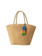 Cathy's Concepts Personalized Straw Tote