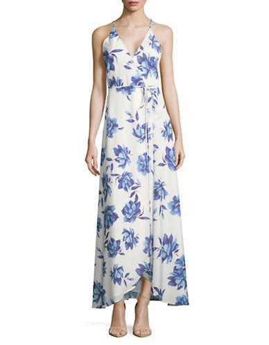 Yumi Kim Rush Hour Maxi Floral Wrap Dress
