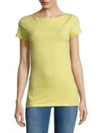 Lord & Taylor Plus Cotton-blend Tee