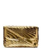 Cole Haan Woven Leather Clutch