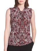 Tommy Hilfiger Paisley Sleeveless Top