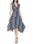 Walter Baker Vera Leopard-print Midi Fit-&-flare Dress