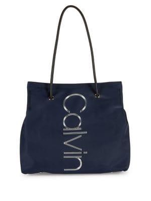 Calvin Klein Classic Logo Satchel