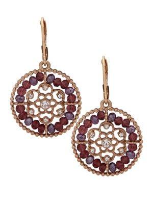 Lonna & Lilly Goldtone Filigree Drop Earrings