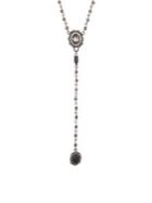 Marchesa Long Oval Stone Y-necklace
