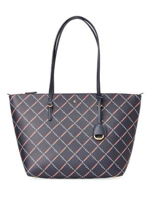 Lauren Ralph Lauren Medium Faux Leather Tote