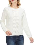 Vince Camuto Estate Jewels Lace-up Sweater