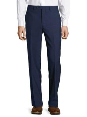 Lauren Ralph Lauren Flat-front Suit Separate Wool Pants