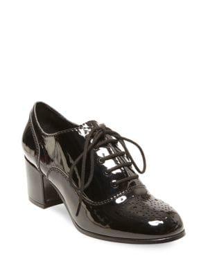Design Lab Suzia Lace-up Round Toe Oxfords