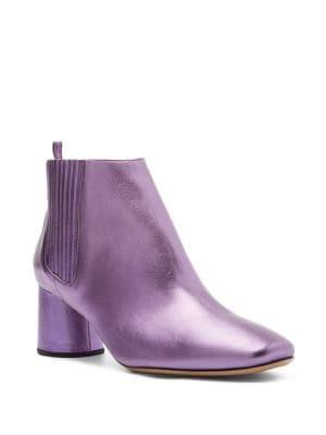 Marc Jacobs Rocket Metallic Chelsea Boots