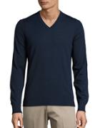 Michael Kors Merino Wool V-neck Sweater