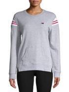 Tommy Hilfiger Performance Shoulder-stripe Crewneck Sweatshirt