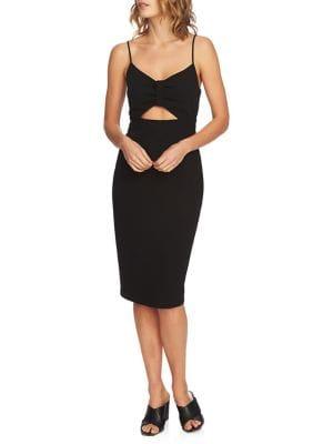 1.state Cut-out Spaghetti Strap Bodycon Dress