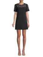 Calvin Klein Petite Embellished Short-sleeve Mini Dress
