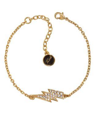 Karl Lagerfeld Crystal Chain Bracelet