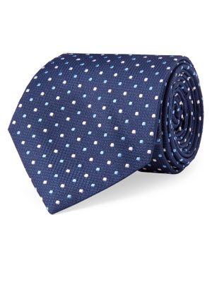 Lauren Ralph Lauren Multicolored Pin Dot Silk Tie