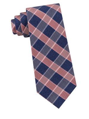 Michael Kors Boardwalk Plaid Tie