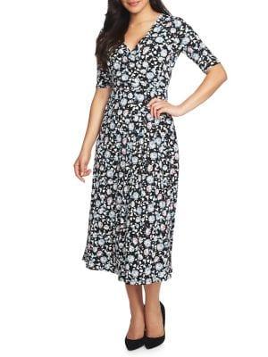 Chaus Short-sleeve Bud Jubilee Ruched Dress