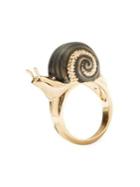 Sole Society Goldtone Snail Ring