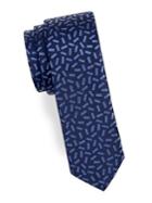 Hugo Boss Rectangle-print Silk Tie