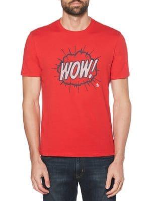 Original Penguin Wow Short-sleeve Cotton Jersey Tee