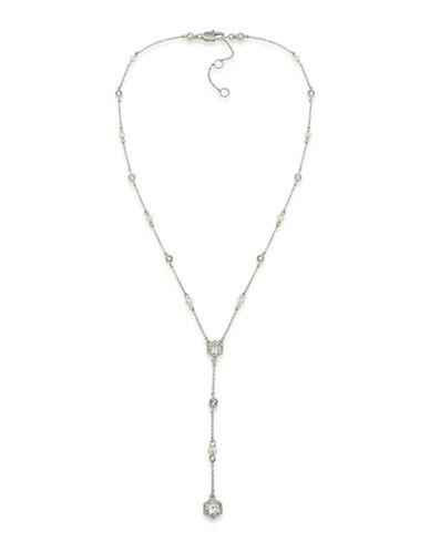 Lauren Ralph Lauren Faux Pearl And Stone-accented Y Necklace