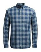 Jack & Jones Checkered Cotton Button-down Shirt