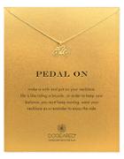 Dogeared 'pedal On' Bicycle Pendant Necklace