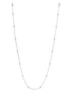 Morris & David 14k White Gold & Diamond Station Necklace