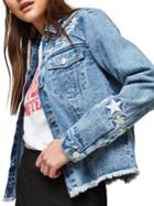 Miss Selfridge Western Embroidered Denim Jacket