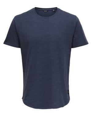Only And Sons Short-sleeve High-low Tee