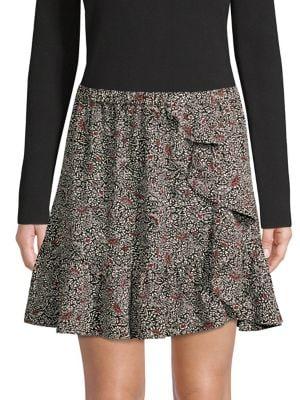 Michael Michael Kors Boho Block Print Skirt