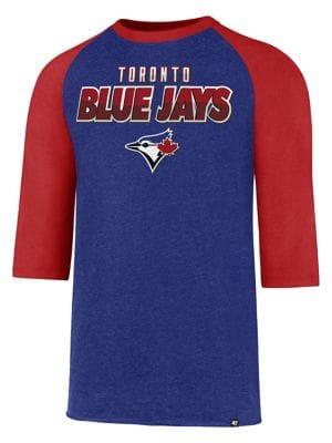 47 Brand Toronto Blue Jays Mlb Club Raglan Tee