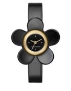 Marc Jacobs Daisy Goldtone Leather-strap Watch
