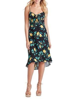 Jessica Simpson Shana Tie-front Midi Dress