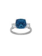 Lord & Taylor London Blue & White Topaz Ring