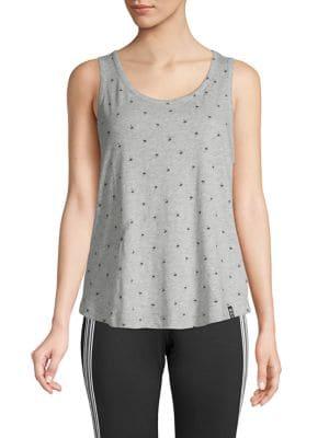Marc New York Performance Printed Scoop Neck Tank