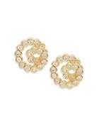 Kate Spade New York Glitz And Glam Crystal Spiral Stud Earrings